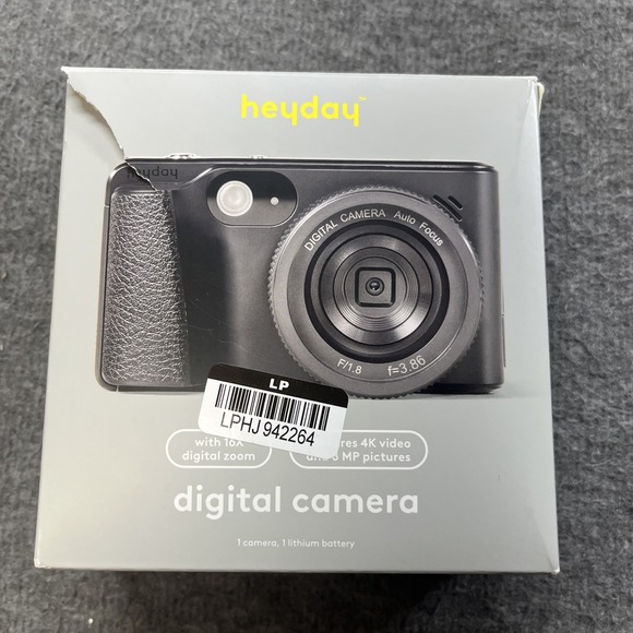 heyday Other - 8MP 4K Digital Camera -‎ heyday Black